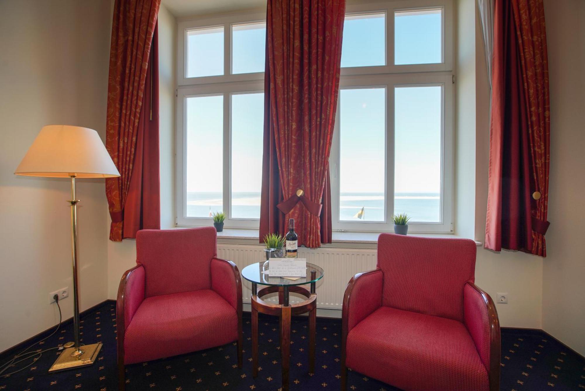 Strandhotel Ostfriesenhof Borkum Værelse billede